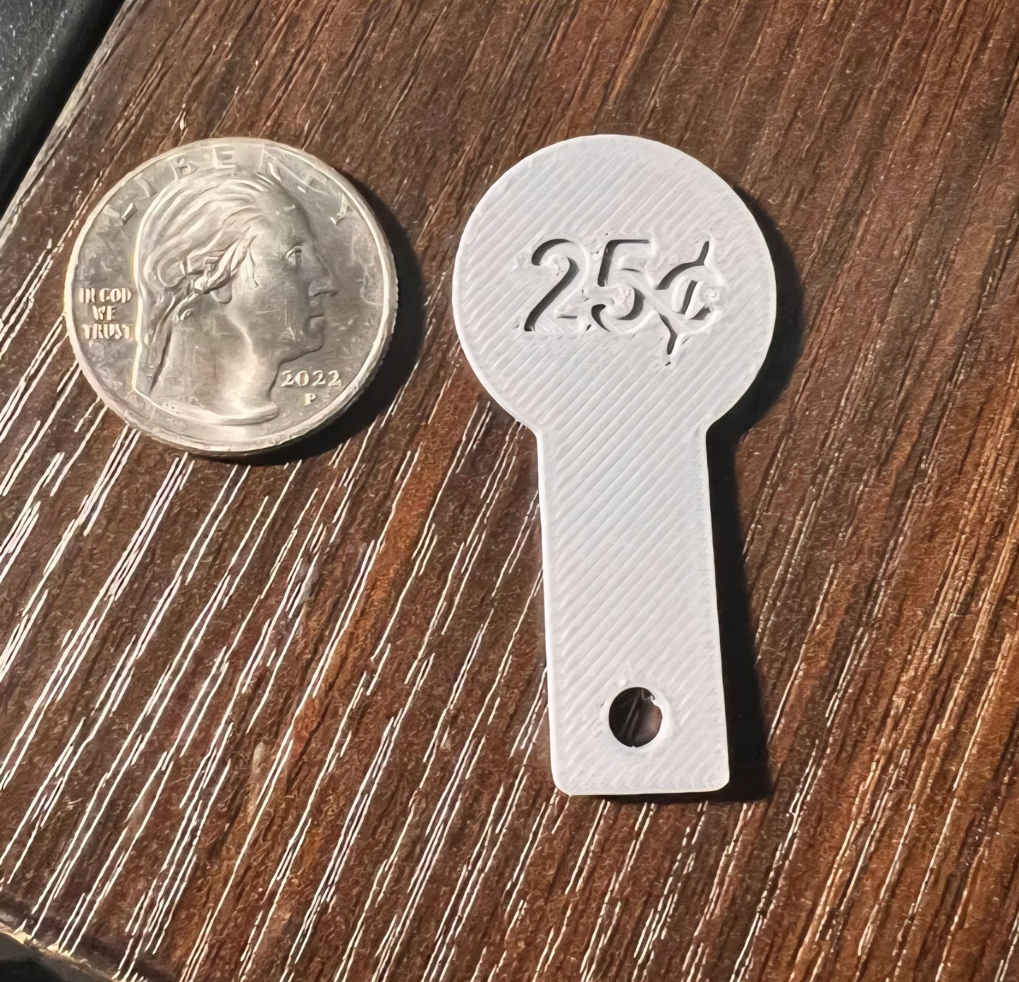 Shipping cart key