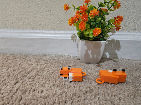 Minecraft Fox 3D Printed Toy