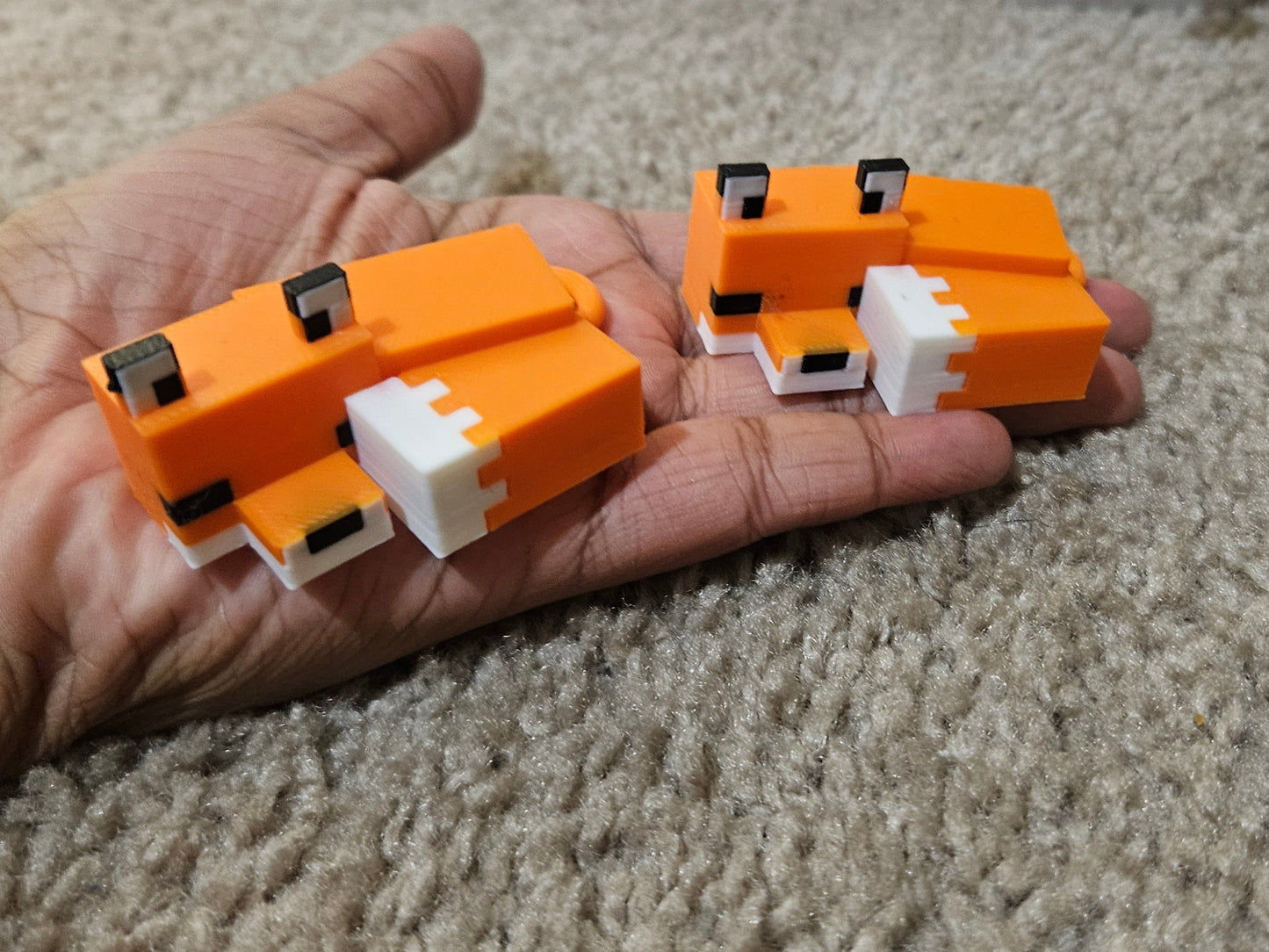 Minecraft Fox 3D Printed Toy