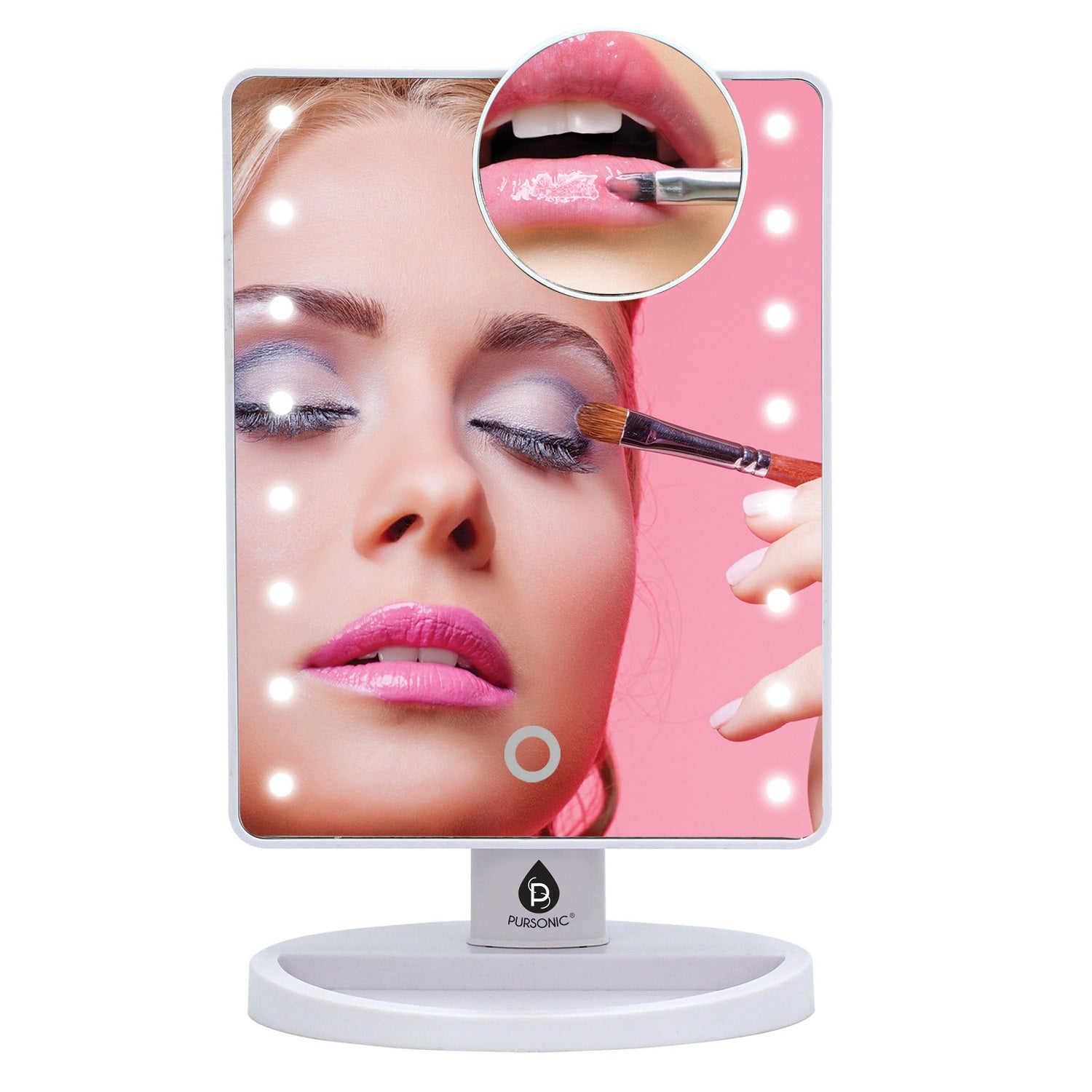 LED Lighted Vanity Makeup Mirror-4