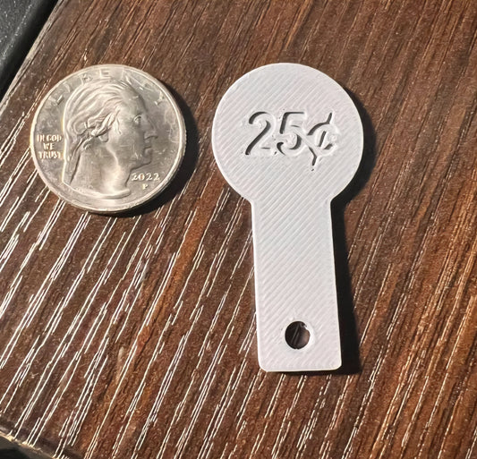 Shipping cart key