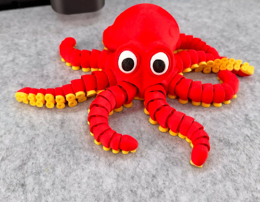 Octopus 3D Printed Toy